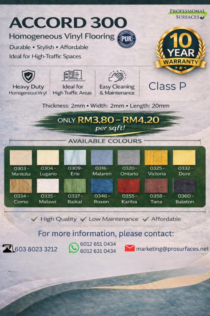 Accord 300 ex-stock Gerflor Vinyl Flooring 